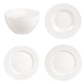 Shervin Verkil Prominence New Bone China 16-piece Dinner Set - White