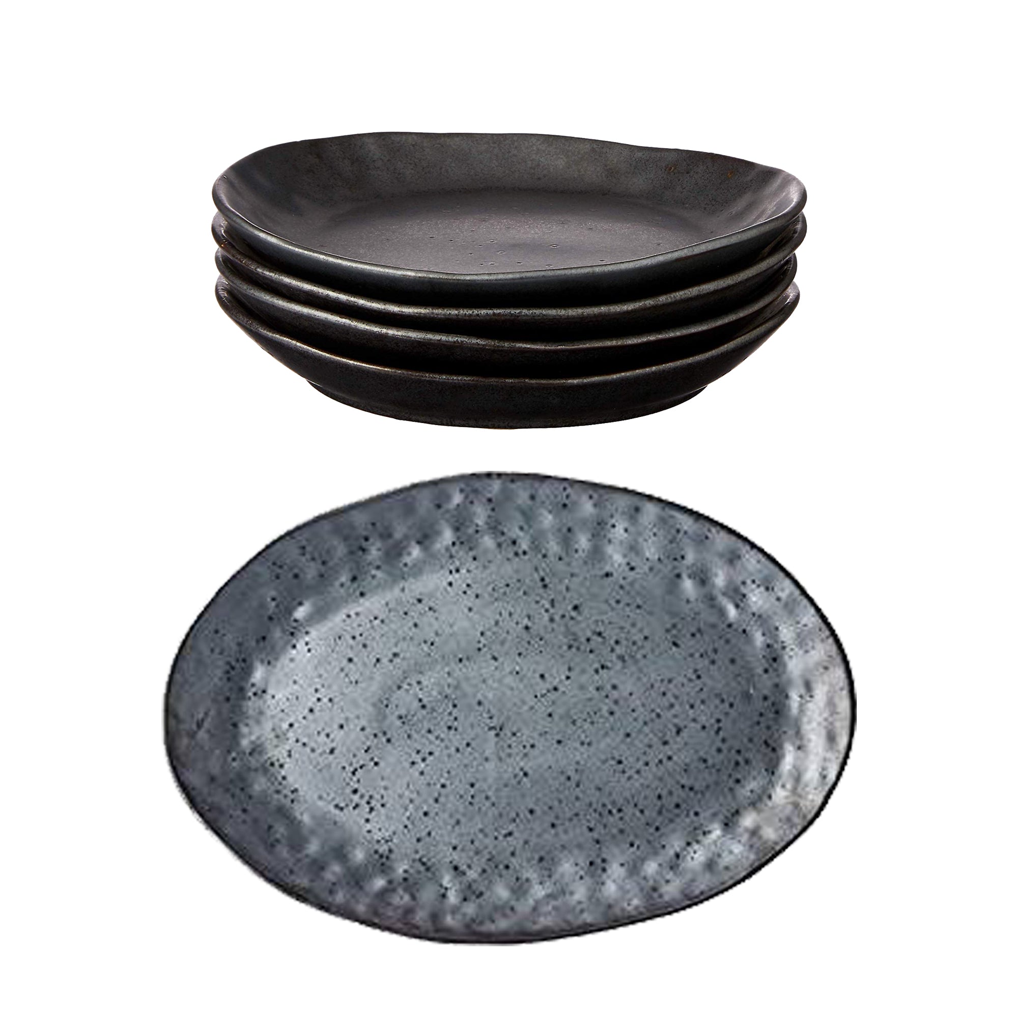 Shervin Verkil Rania Tapas Platter and Plates - 5 Piece Set