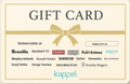 Kappel Gift Card's