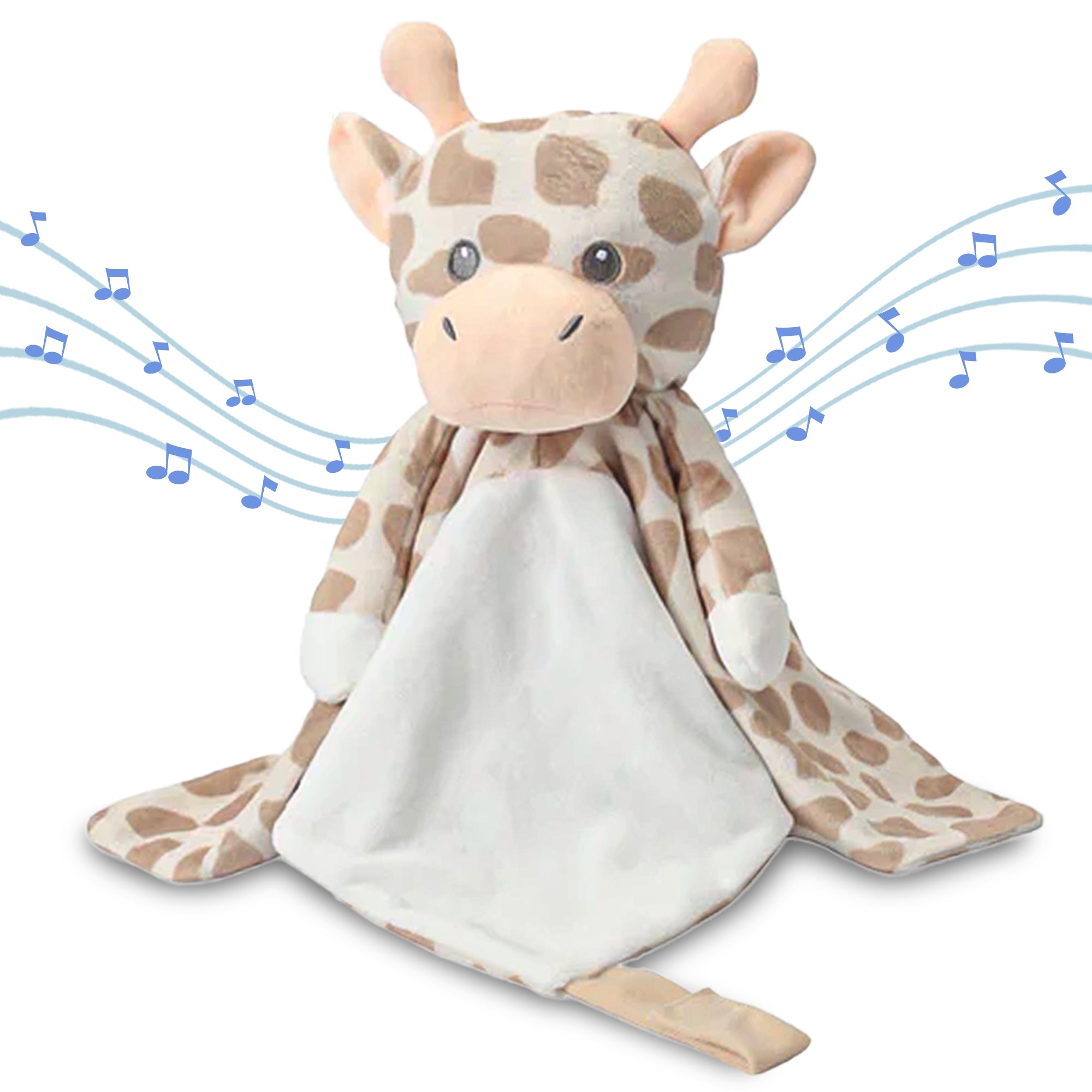 Love By Emi Light Giraffe Musical Comforter - Beige