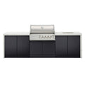 Crossray 4 Burner BBQ Premium Gas Outdoor Kitchen