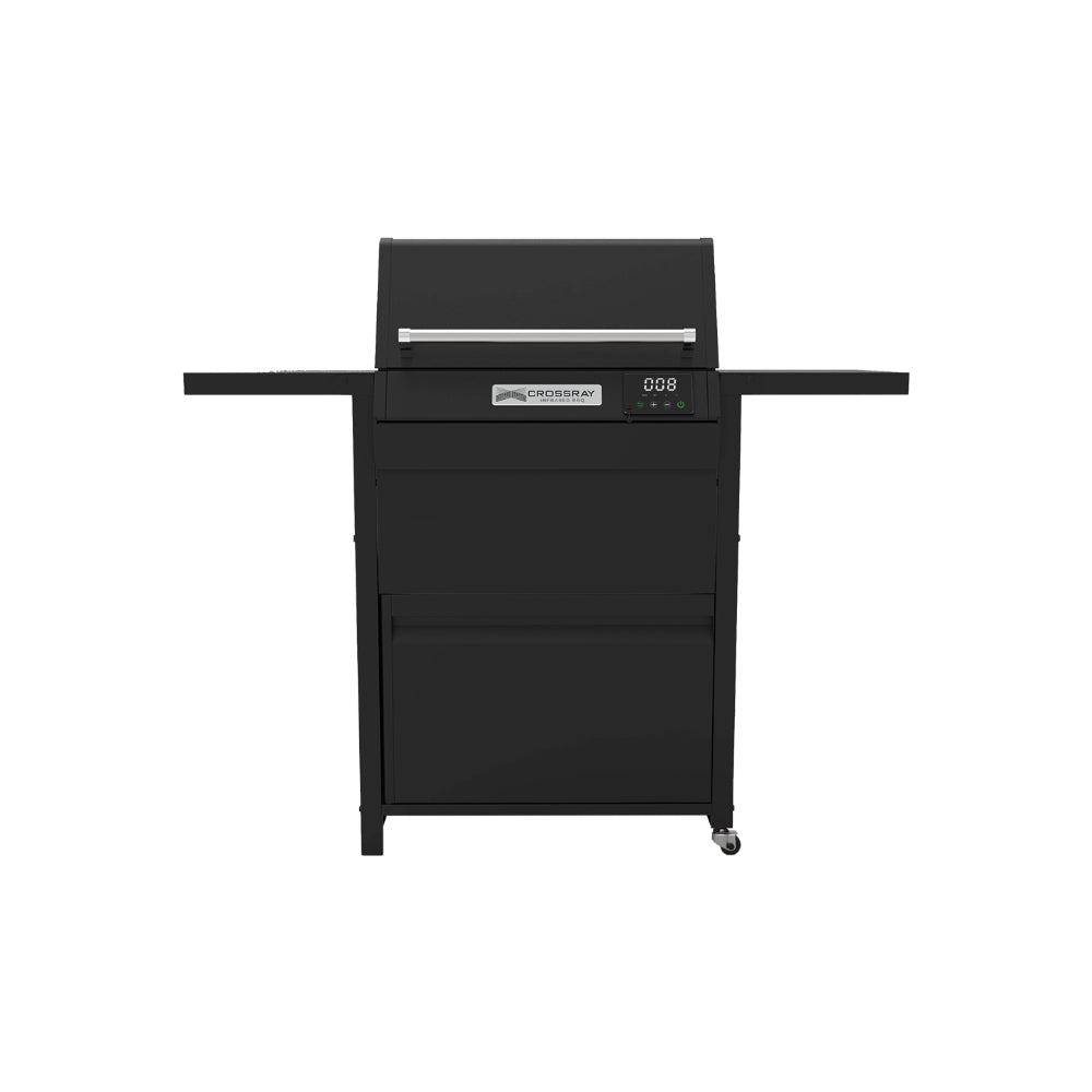 Crossray Portable eXtreme Electric BBQ with Trolley - Black