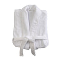 Canningvale Lusso Cotton Terry Medium Bathrobe - White