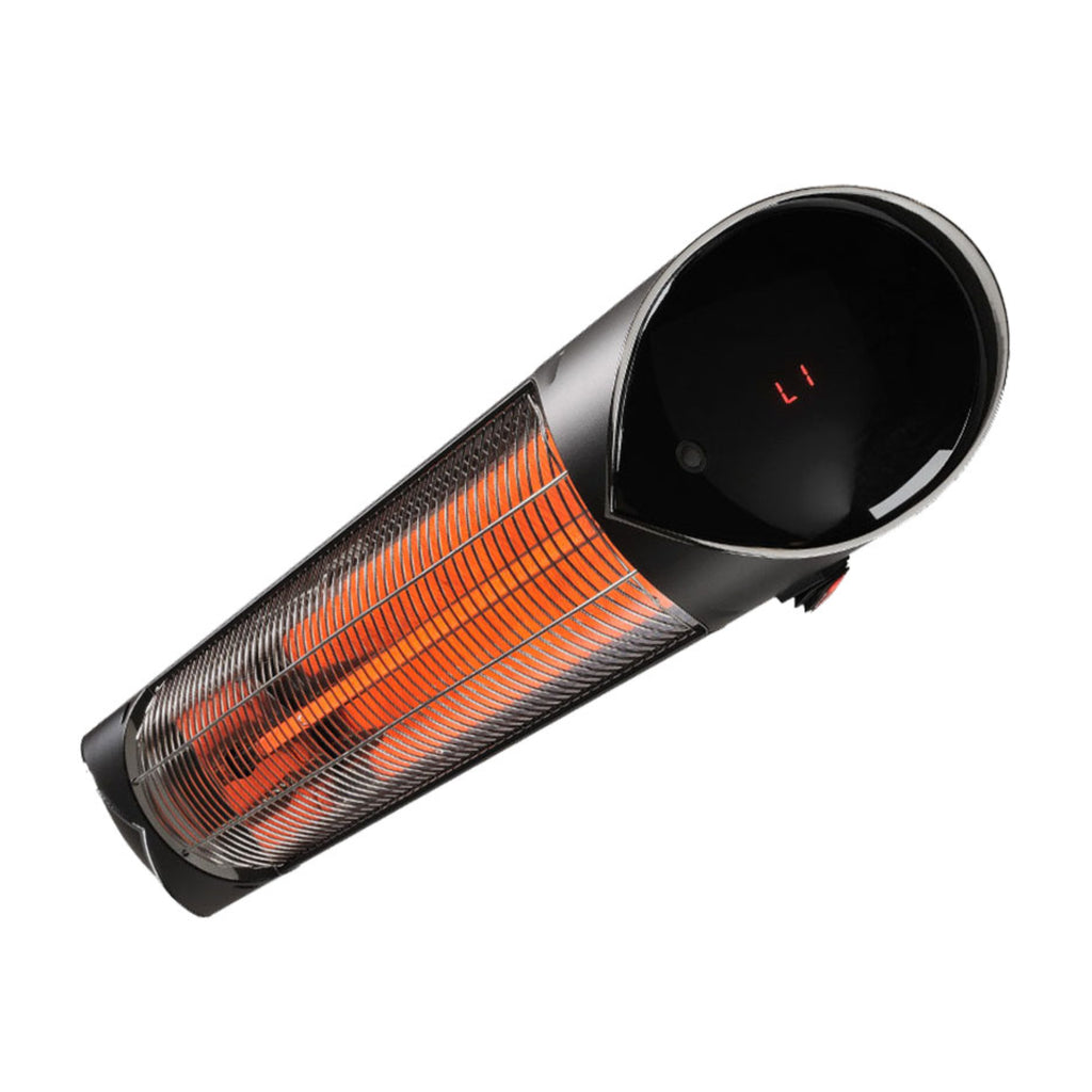 HeatStrip 2000W Nano Small Heater with Remote - Black