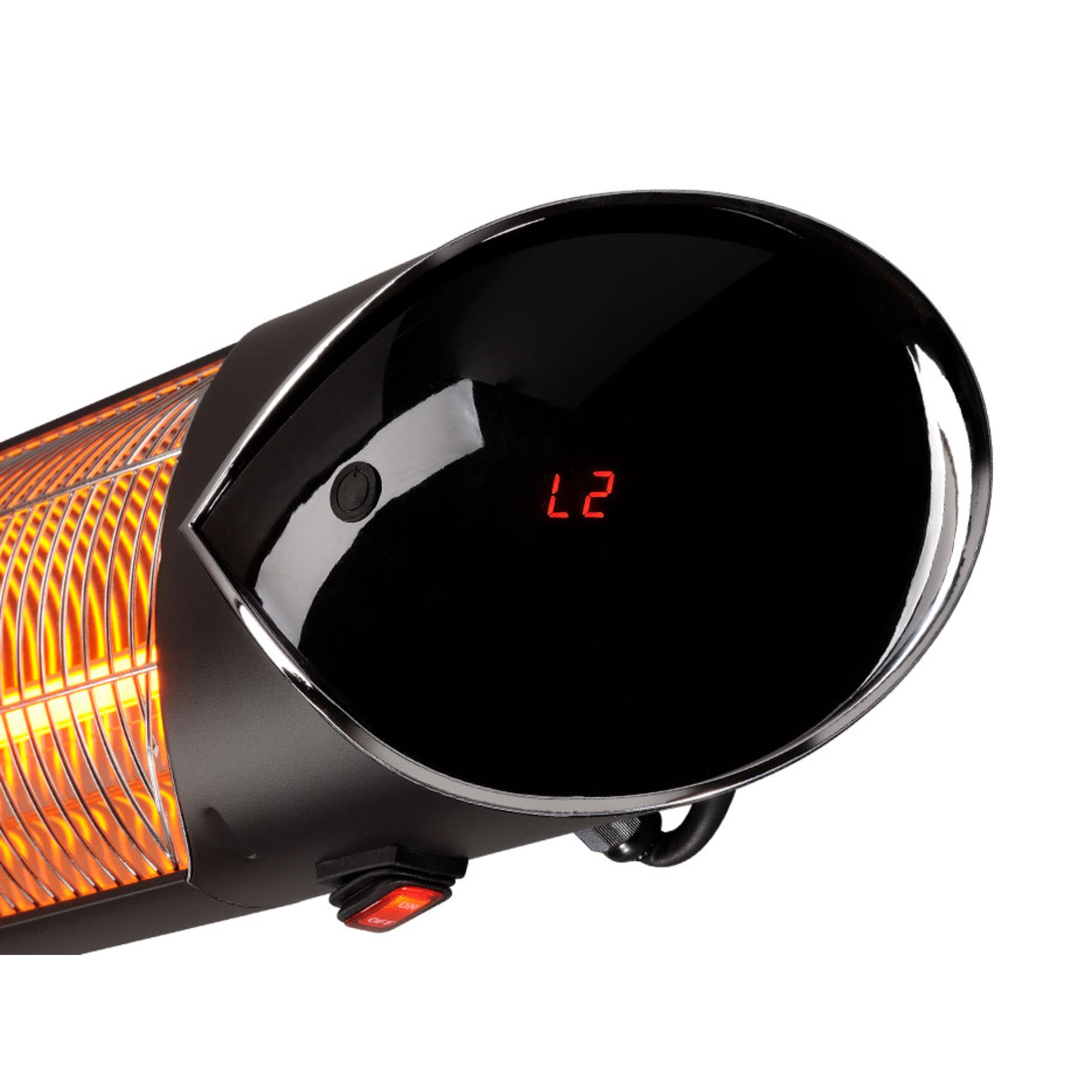 HeatStrip 2000W Nano Small Heater with Remote - Black