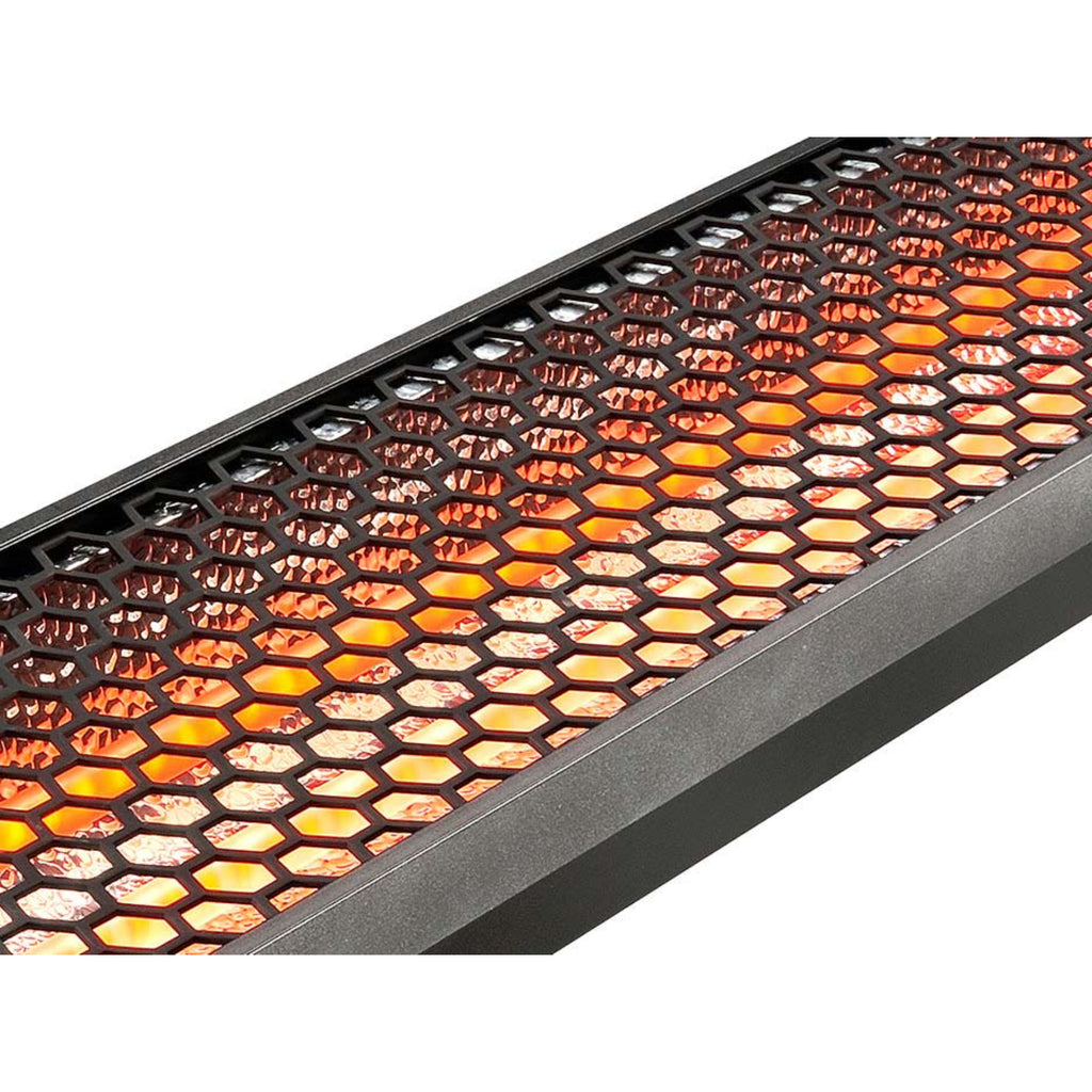 HeatStrip 2400W Max DC Heater with Remote - Black