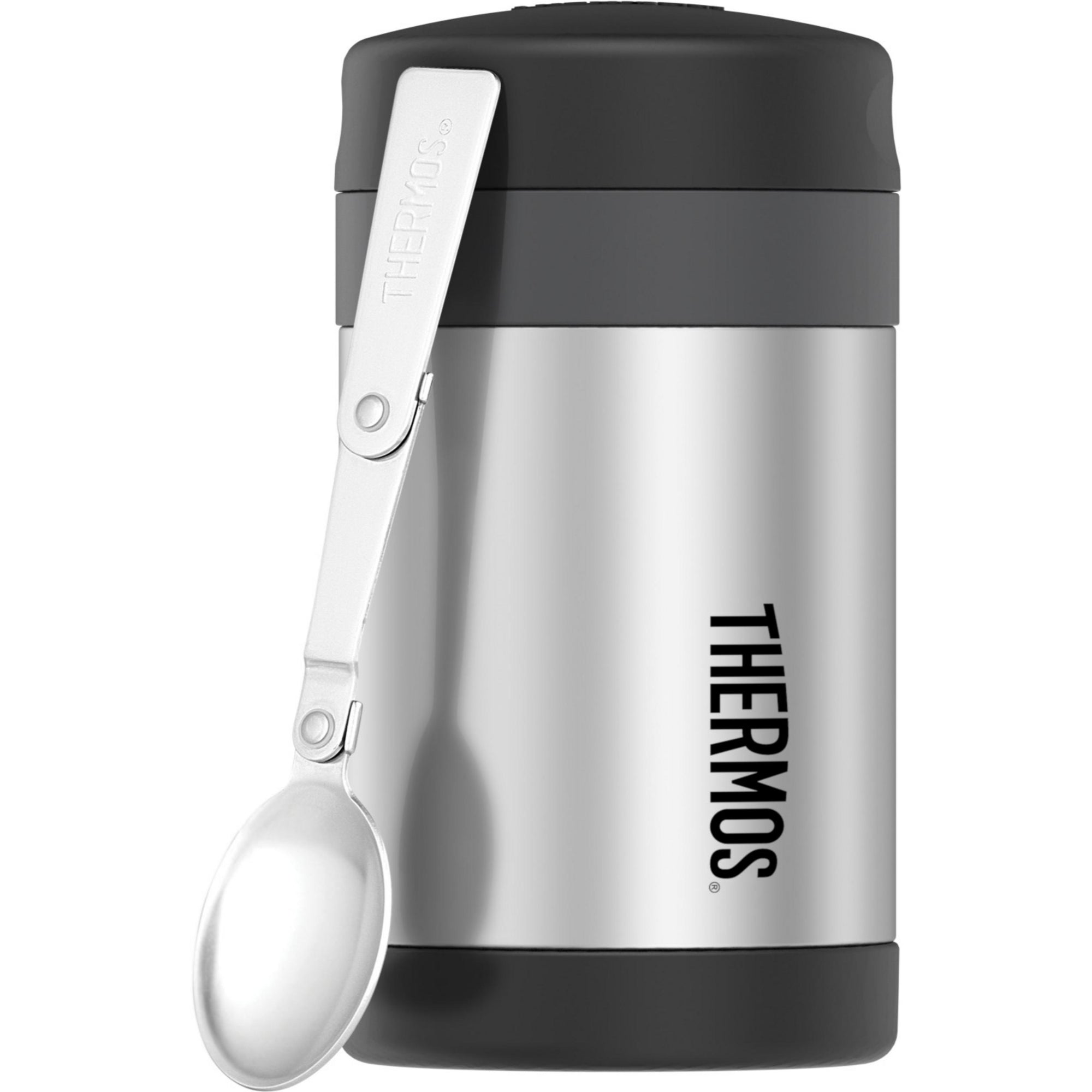 Thermos 1L The Rock Insulated Flask & 470ml Insulated Food Jar - Stainless Steel