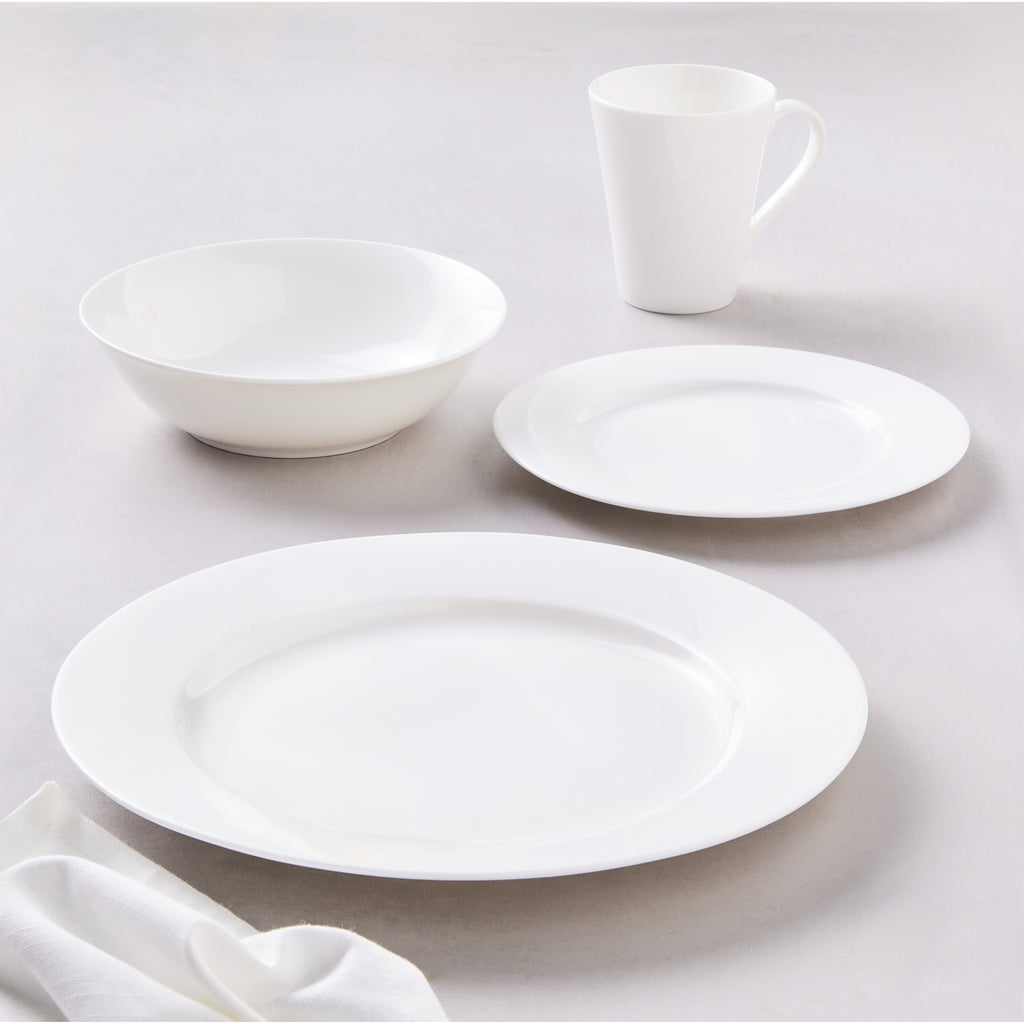 Maxwell & Williams White Basics Cosmopolitan Rim 16 Piece Dinner Set