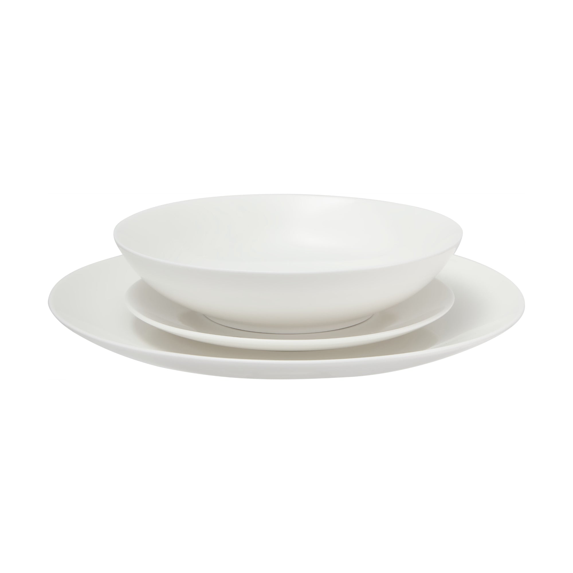 Maxwell & Williams White Basics Tribeca Coupe 18 Piece Dinner Set