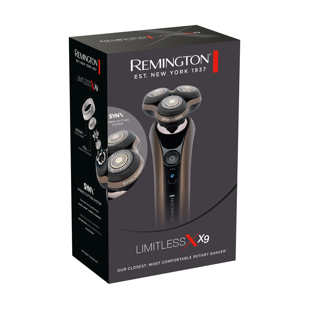 Remington X9 Limitless X Rotary Shaver - Black