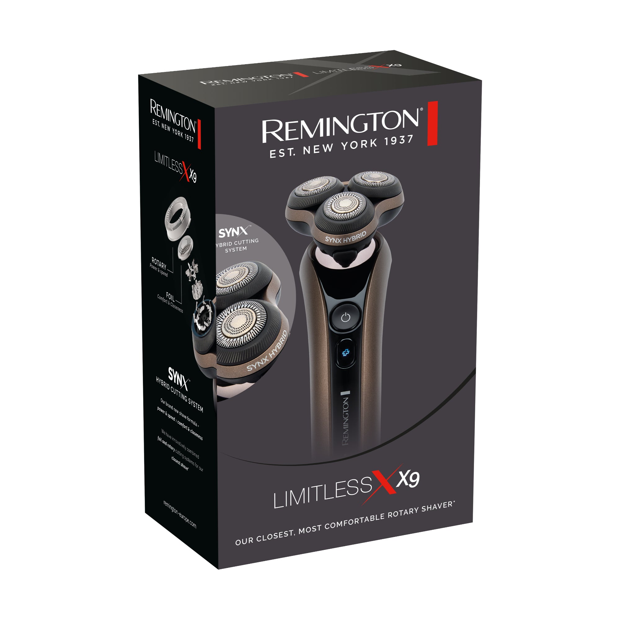 Remington X9 Limitless X Rotary Shaver - Black