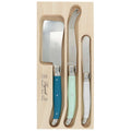 Andre Verdier Laguiole Debutant St. Tropez Cheese Knife Set 3 Piece St. Tropez