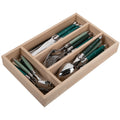 Andre Verdier Laguiole Debutant St. Tropez 24 Piece Cutlery Set