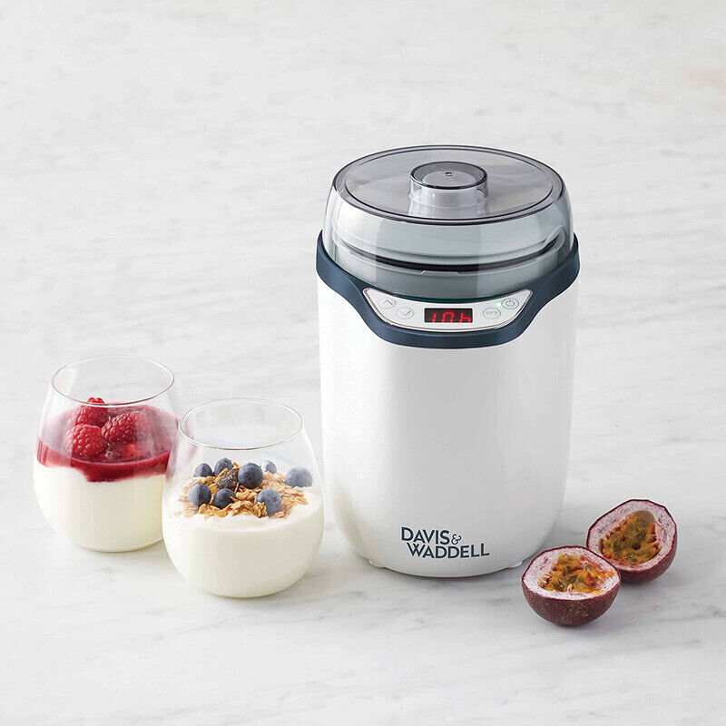 Davis & Waddell DES0186  Electric Yoghurt Maker/ Fermenter 2 in 1 White