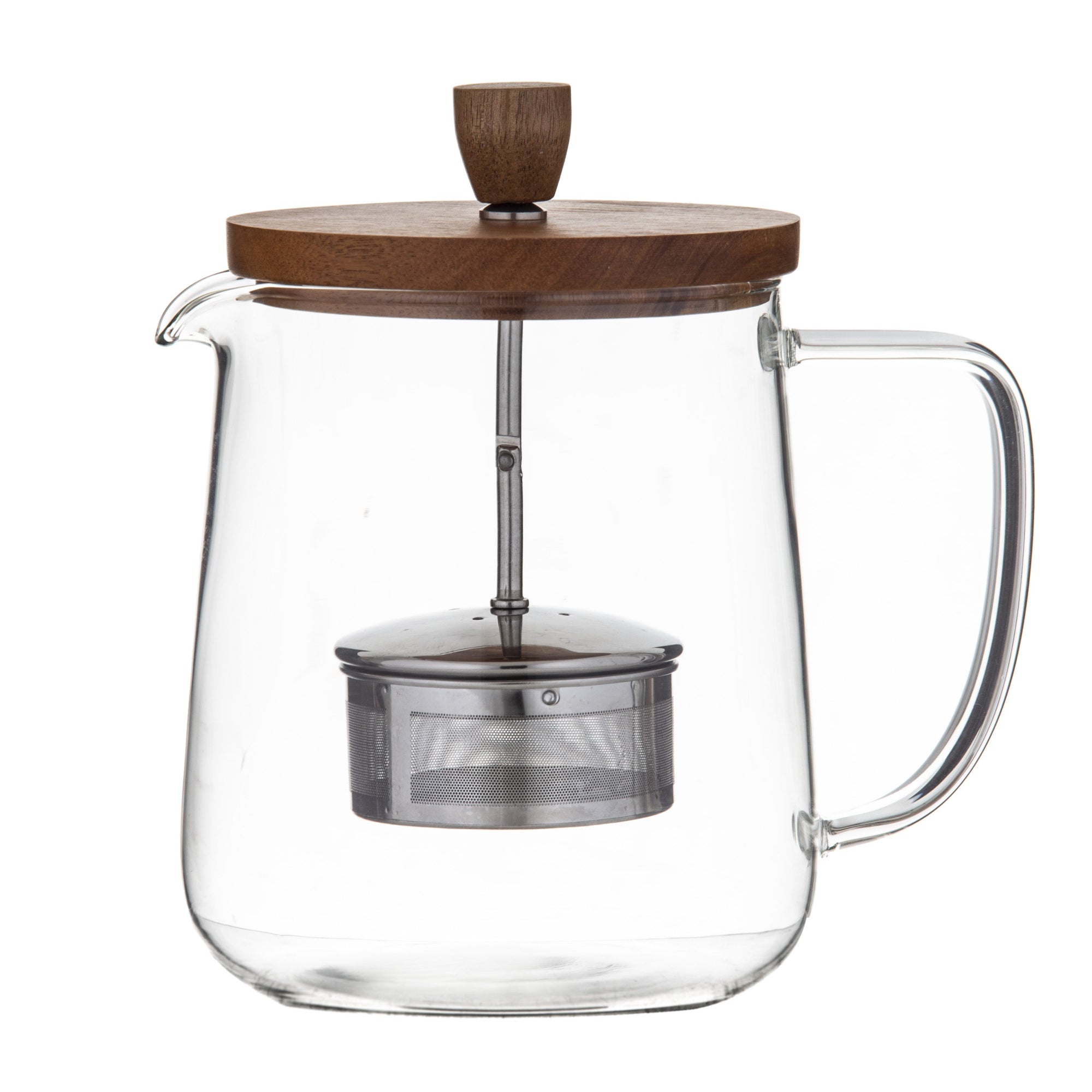 Leaf & Bean DLE0064  Naples Tea Pot with Acacia Lid & Infuser? Wood