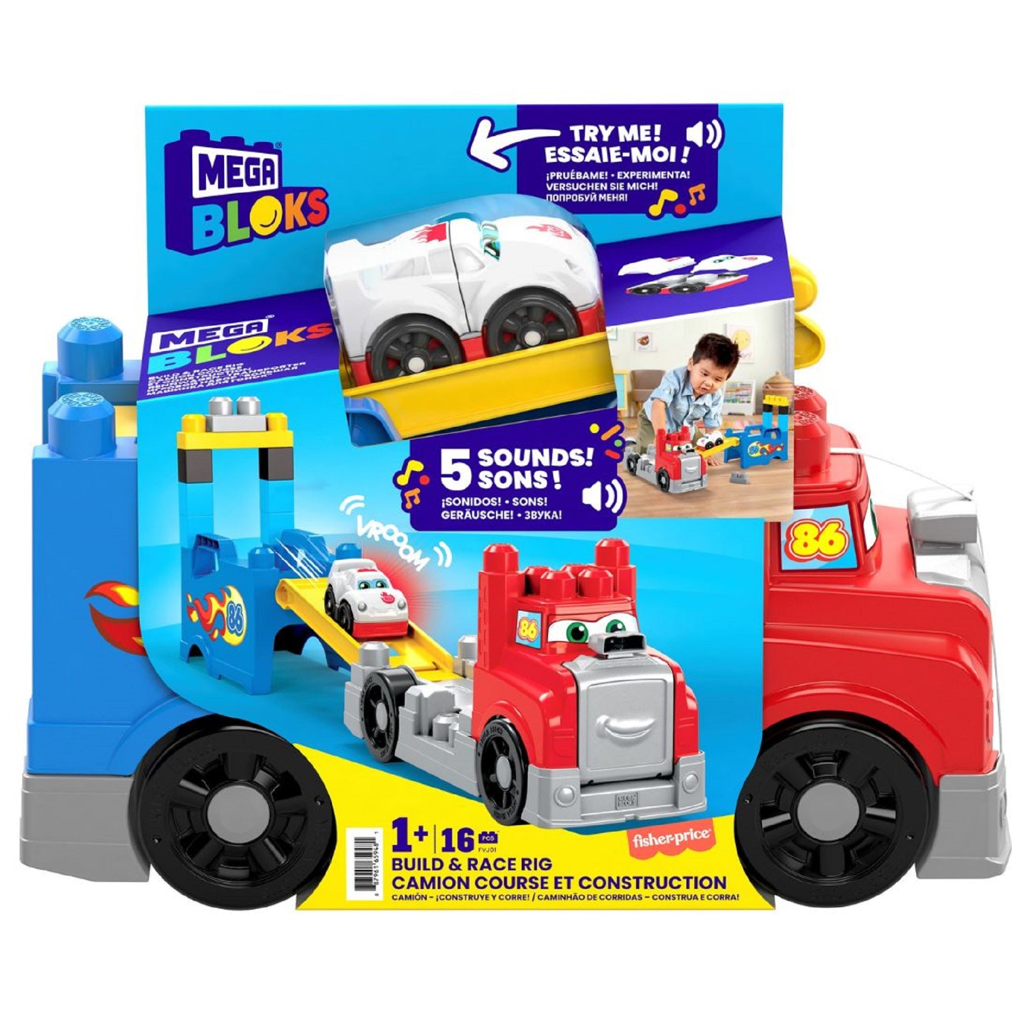 Mega Bloks Build & Race Rig