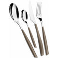 Bugatti Glamour 24pc Cutlery Set - Tobacco colour