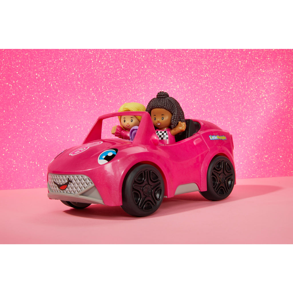 Barbie Convertible By Little People-Pink