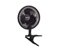 Heller 15cm Desk/Clip 15W 2 Speed Fan/Tilt/Air Cooling/Cooler Black