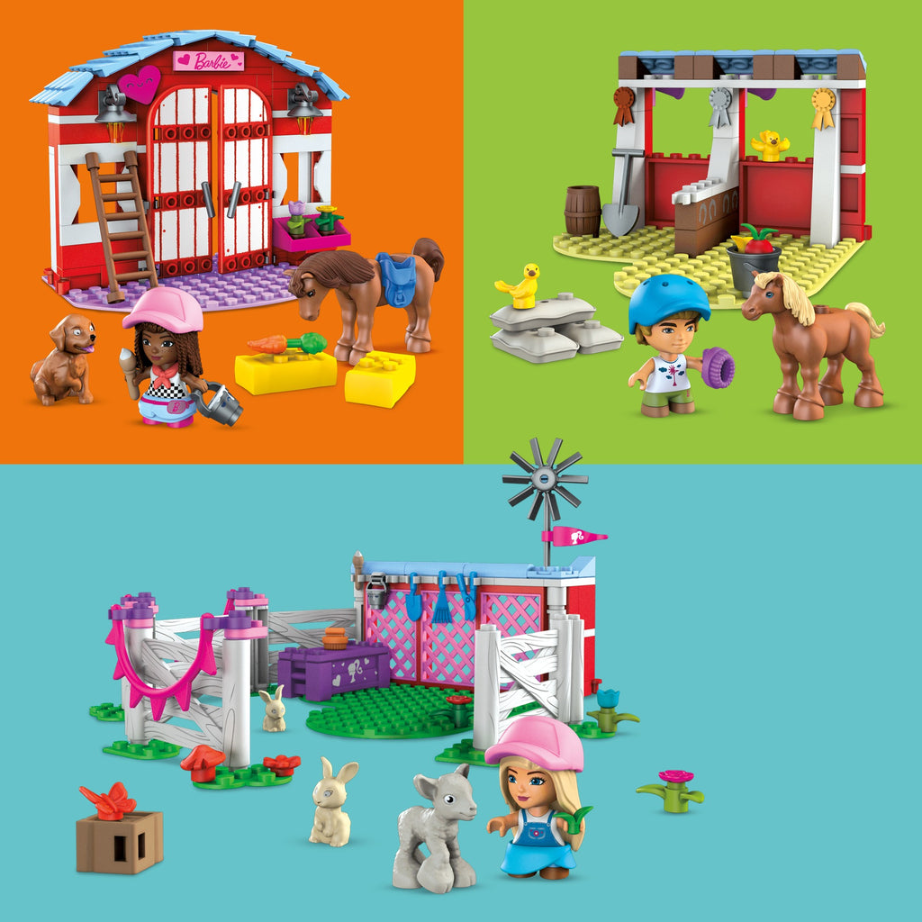 Mega Bloks Barbie Horse Stables