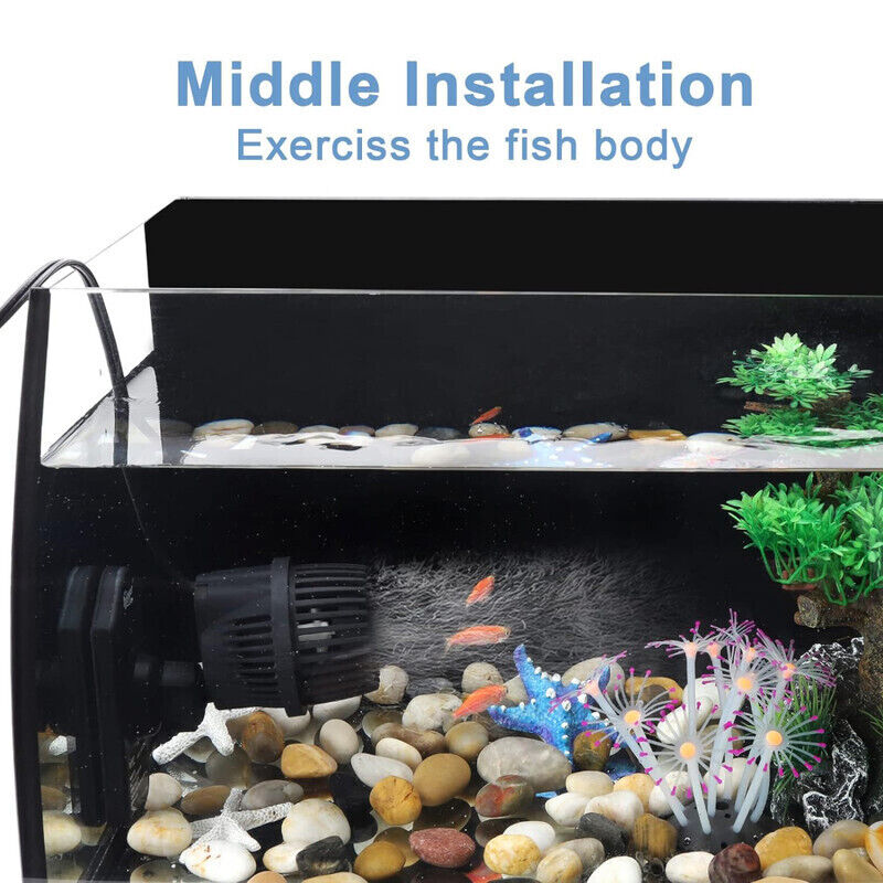Hygger Aquarium Wave Maker 5W - Black