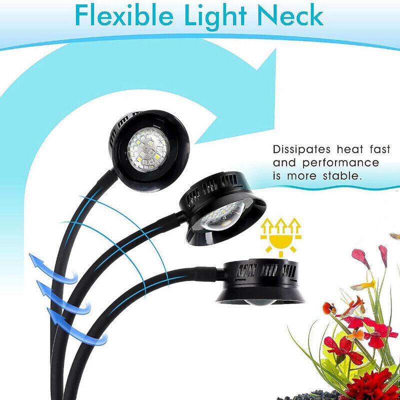 Hygger Marine Clip On LED Light - Black