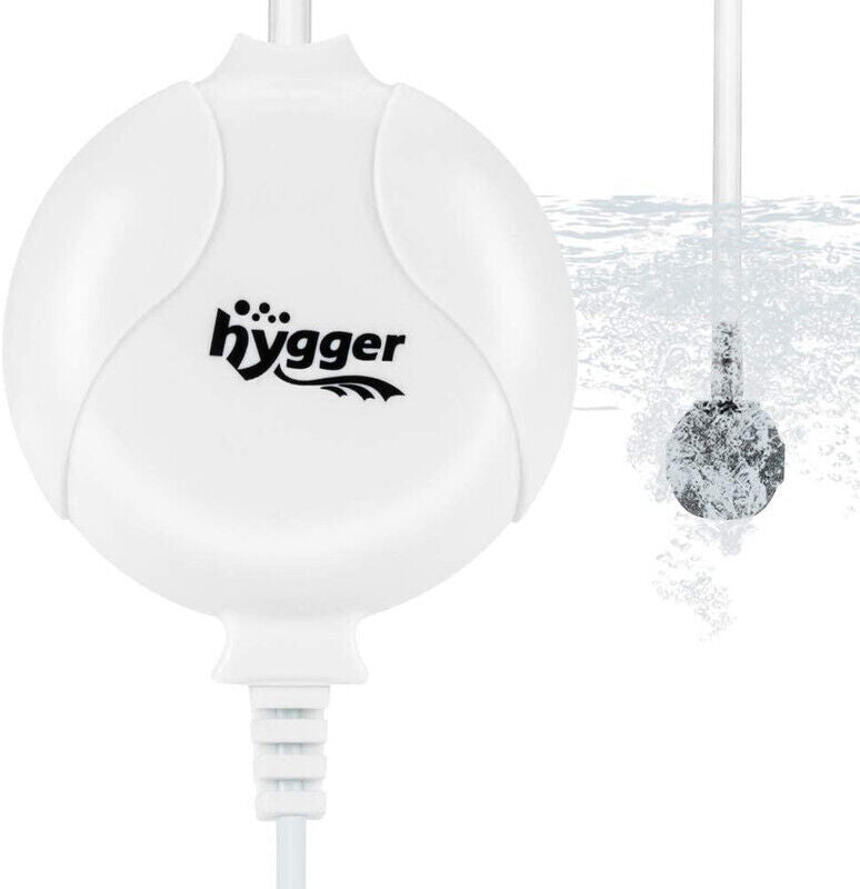 Hygger  Mini Quiet Air Pump 1.5 Watt - HG-811-WH