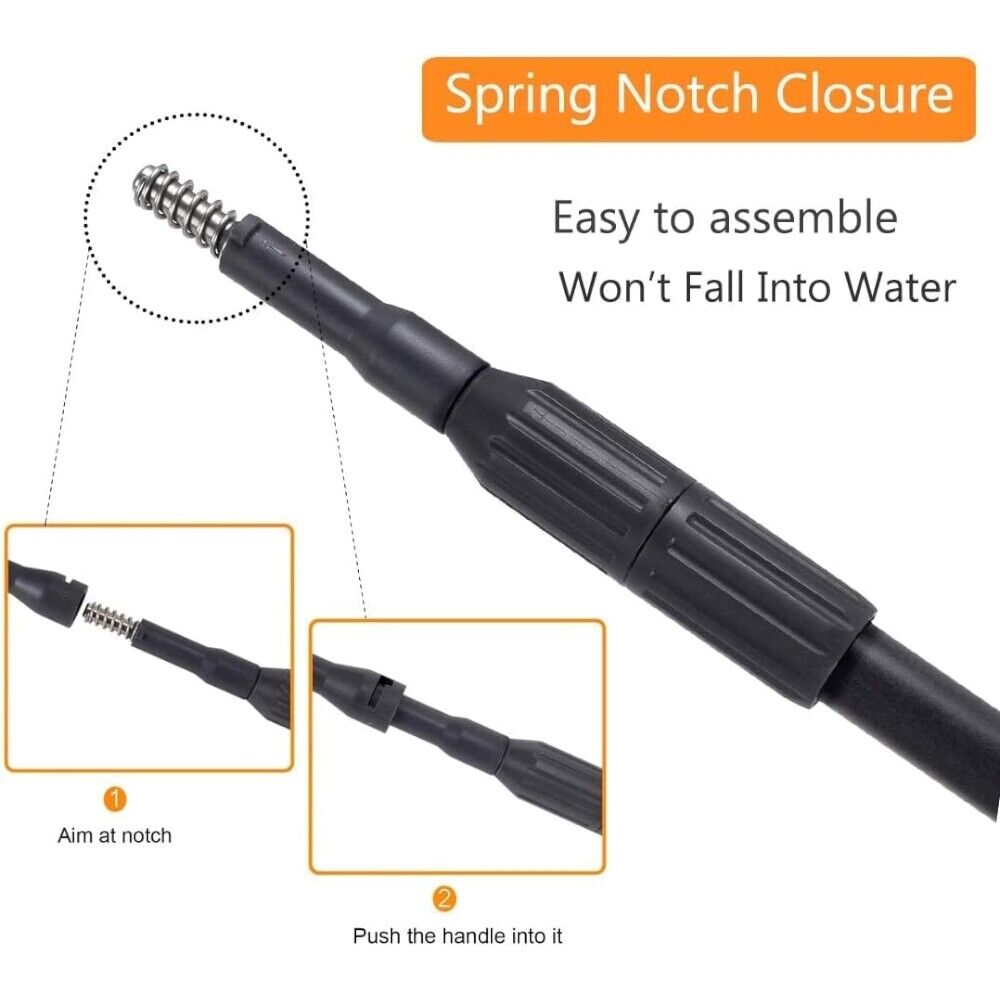 Hygger Aquarium Cleaner Tool Kit - Black