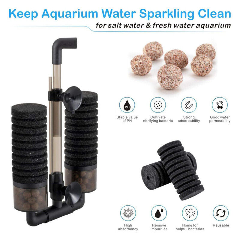 Hygger Aquarium Double Sponge Filter - Medium