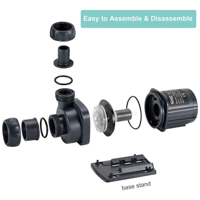 Hygger DC Water Pump 40W - Black