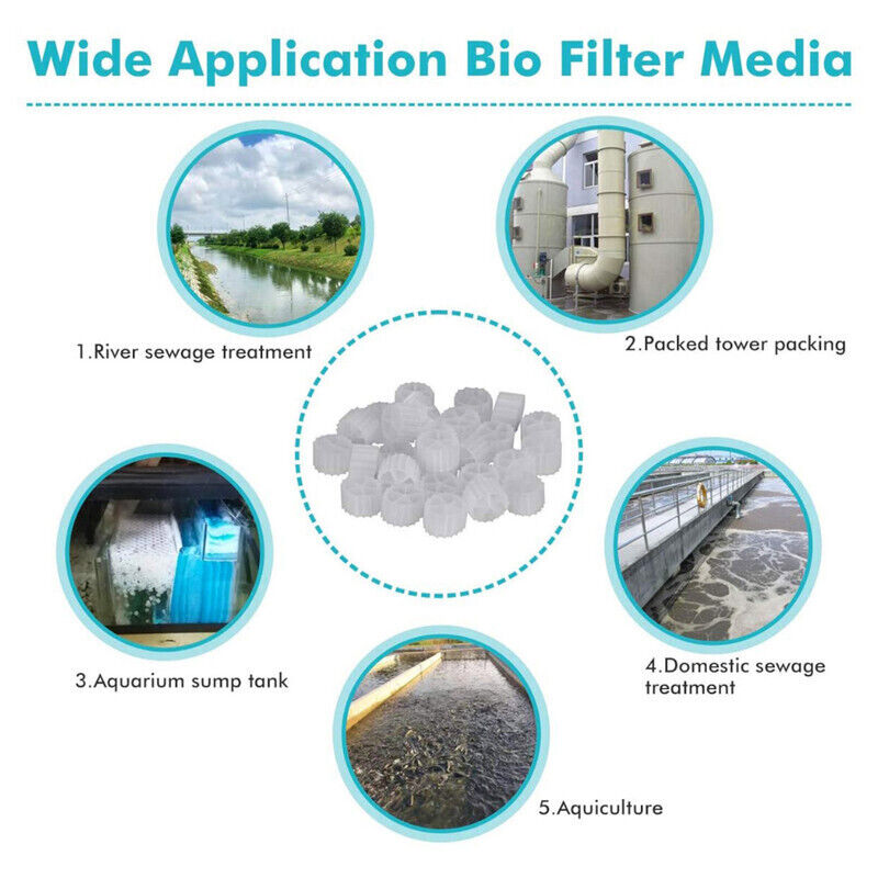 Hygger High Surface Area Floating Moving Filter Bio Media - Small