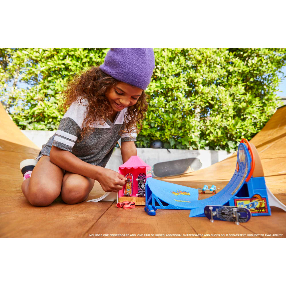 Hot Wheels Amusement Park Skate Playset