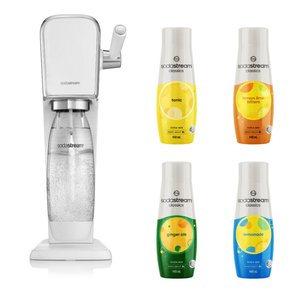 SodaStream ART with Flavours - White