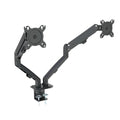 Monster Adjustable Dual Arm Monitor Mount / VESA 75 & 100mm / Up to 27'' Screens