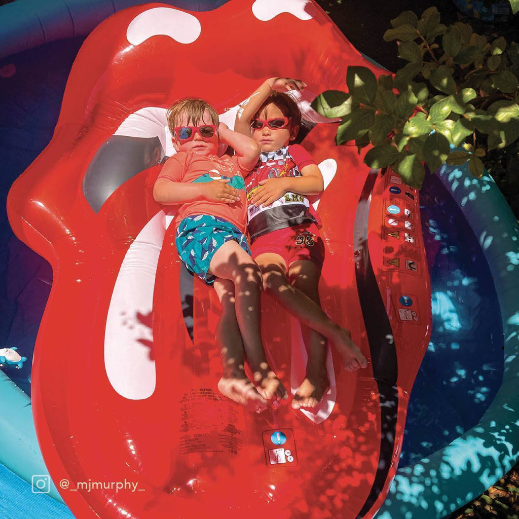 Sunnylife Rolling Stones Deluxe Lie-on Float Inflatable Pool Float