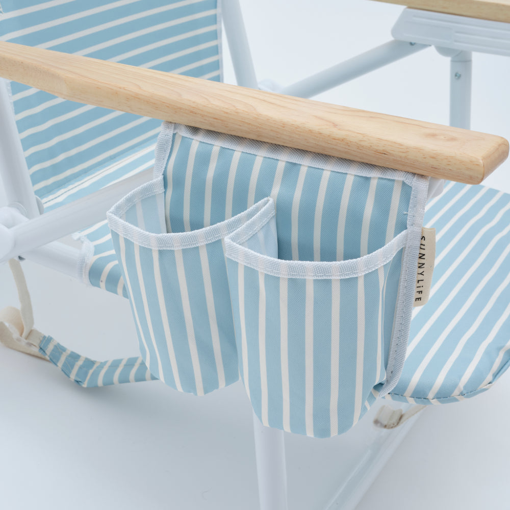 Sunnylife Deluxe Beach Chair - Blue Stripe