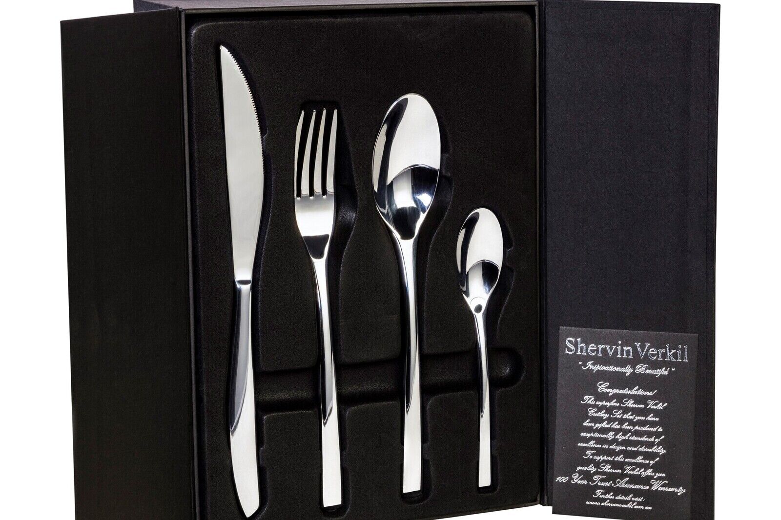 Shervin Verkil Inspired Design Range 24 Pc Cutlery Set