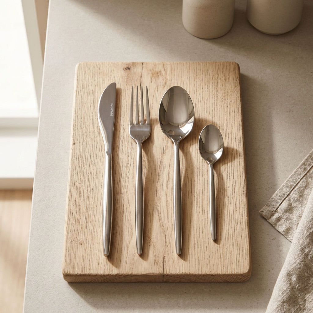 Shervin Verkil Divine 24pc Stainless Steel Cutlery Set - Gift Boxed