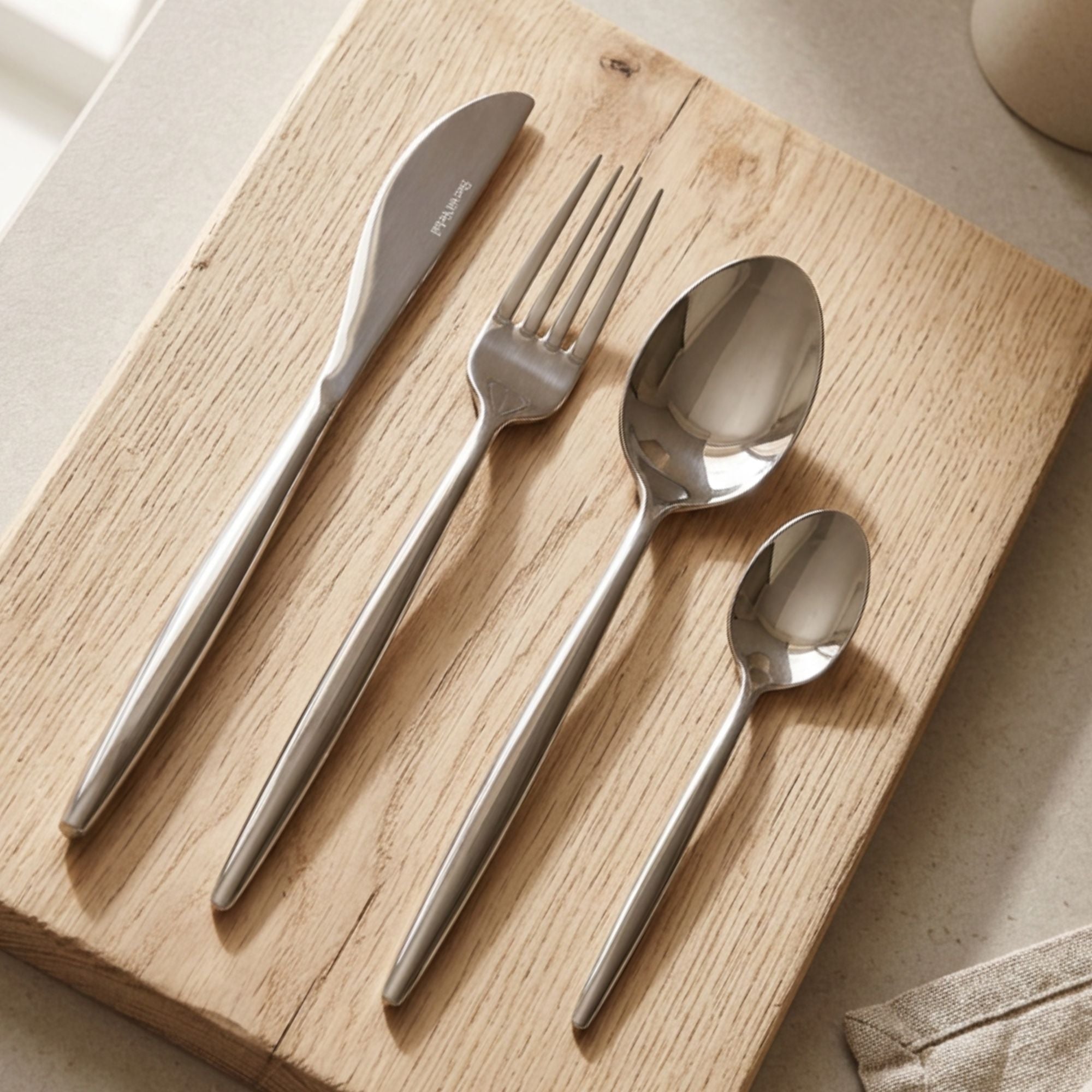 Shervin Verkil Divine 40pc Stainless Steel Cutlery Set - Gift Boxed