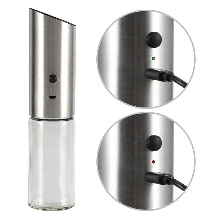 Shervin Verkil Salt and Pepper Gravity Electric Grinder Shaker Mills - SVGG01