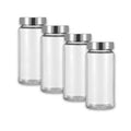 Shervin Verkil Gravity Grinder Glass Jar Set 4Pc - SVGJ01