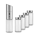 Shervin Verkil Gravity Grinder and Glass Jar Set - SVGGJ