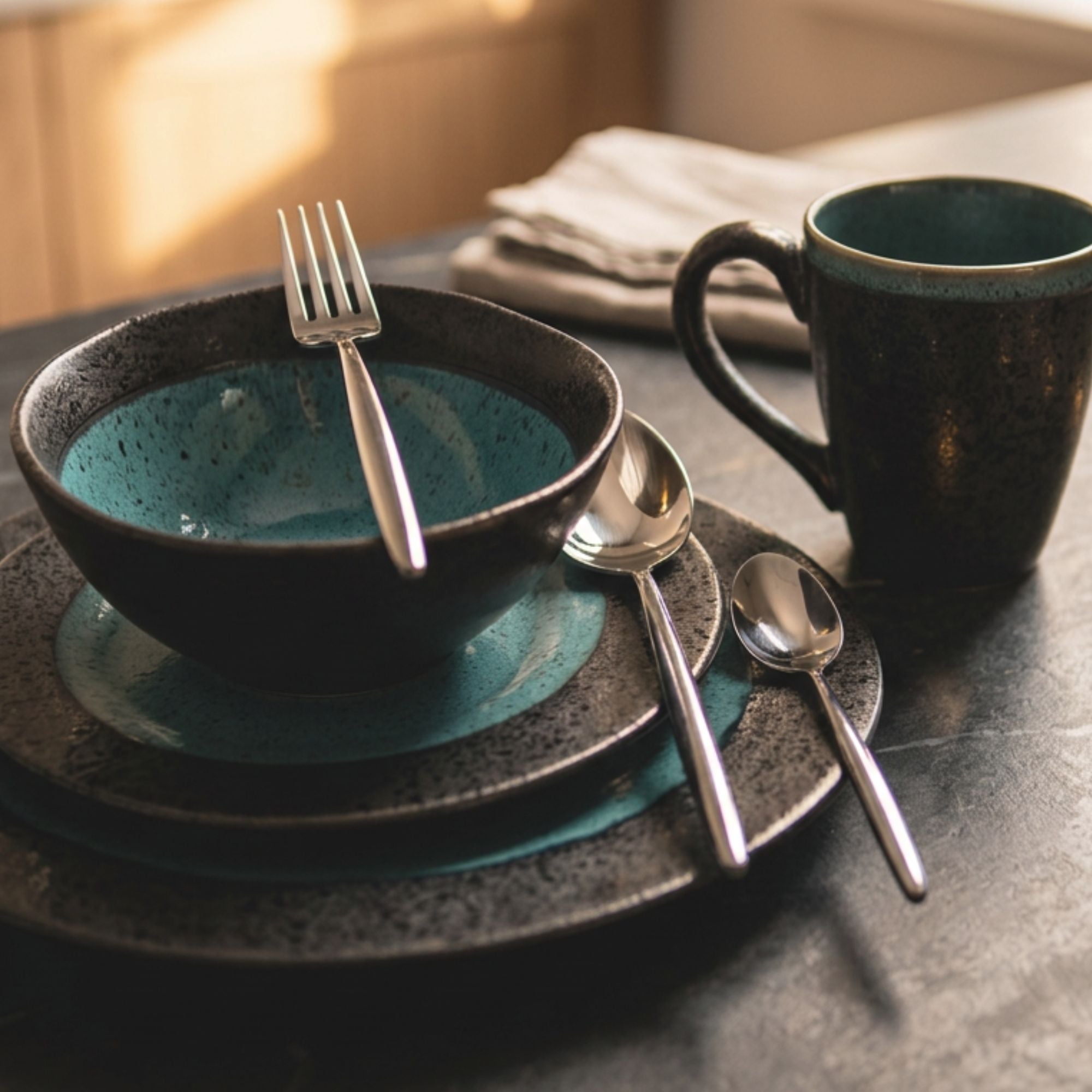 Shervin Verkil Lagoon 12-Piece Dinner Set - SVLDS12