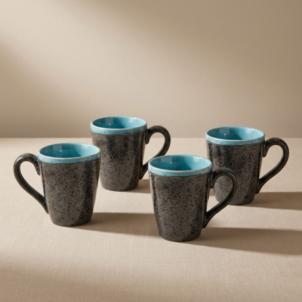 Shervin Verkil Lagoon 400ml Mug Set of 4 - SVLMS4