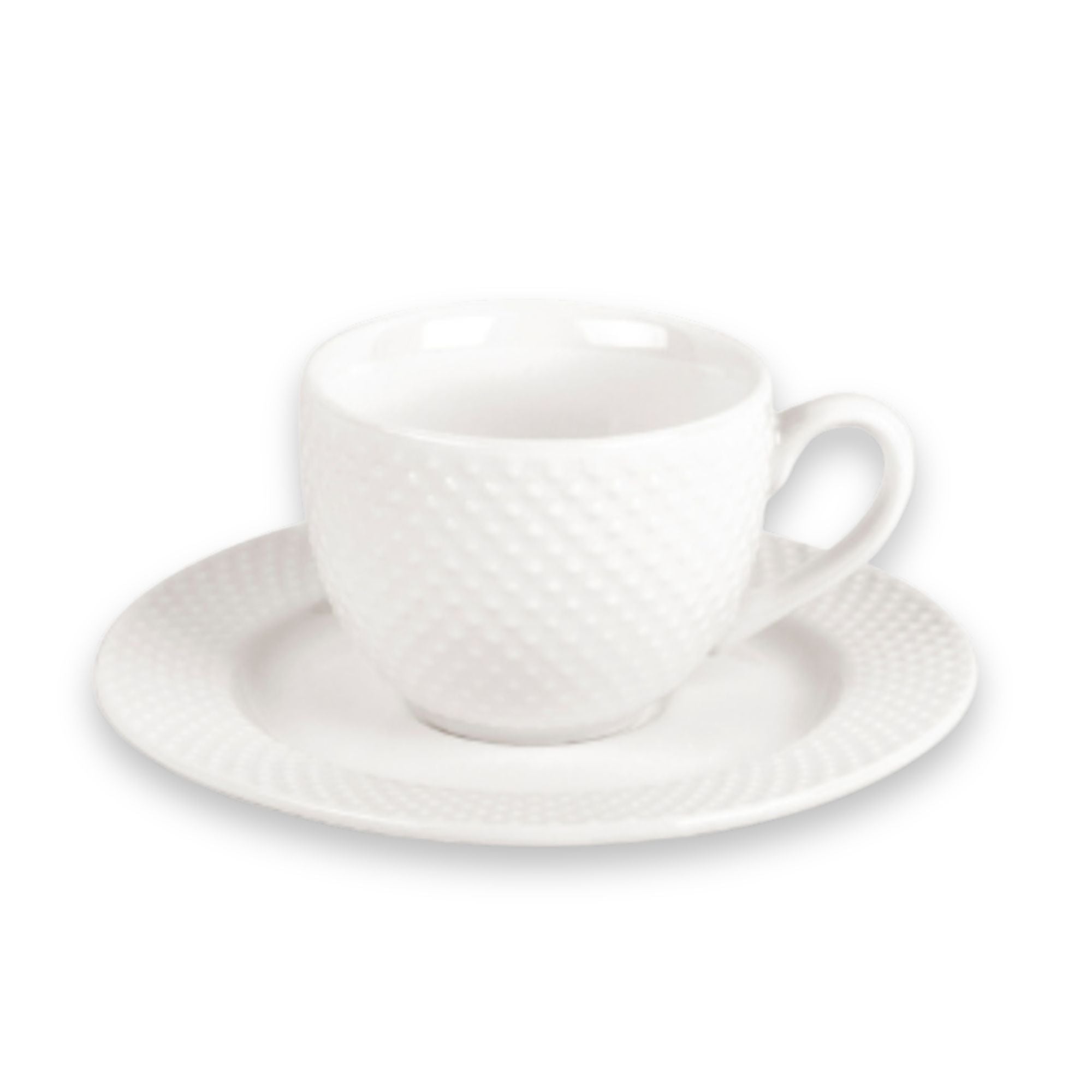 Shervin Verkil Prominence 4-piece Bijou Espresso Cup & Saucer set