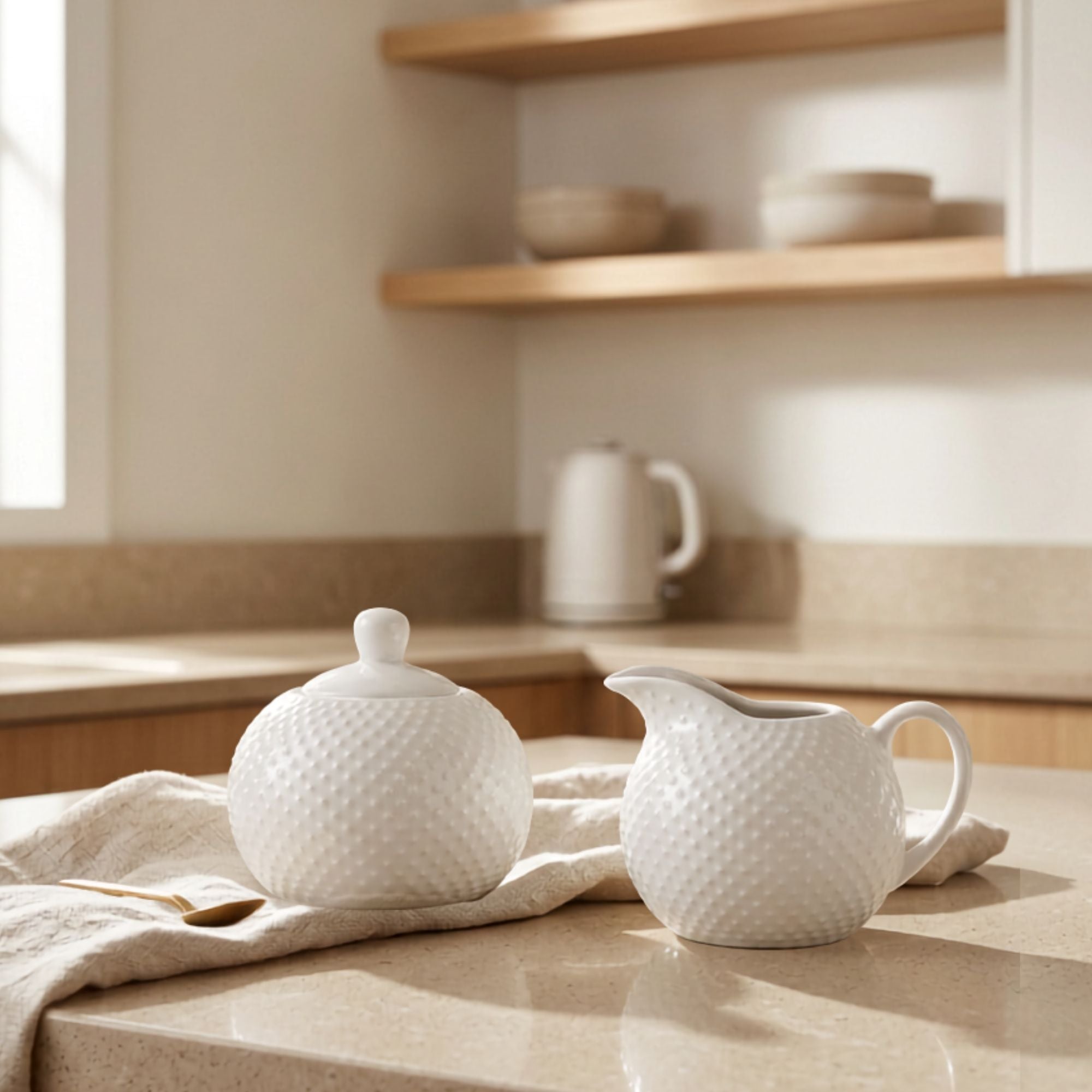 Shervin Verkil Prominence Creamer & Sugar Bowl Set