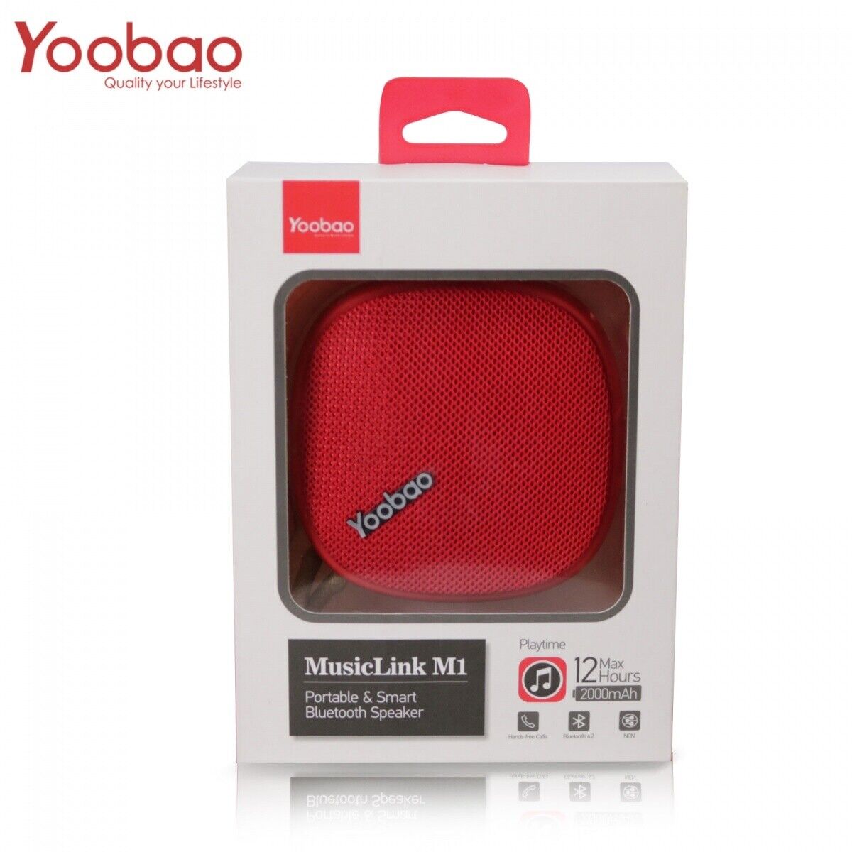 Yoobao Bluetooth Mini Speaker - Red